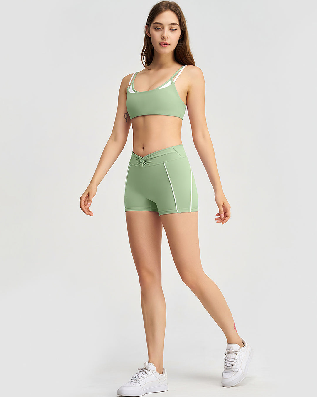 Xanthe Sports Bra - Green