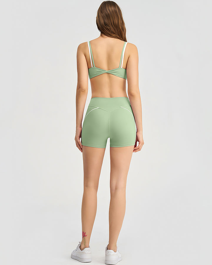 Xanthe Sports Bra - Green
