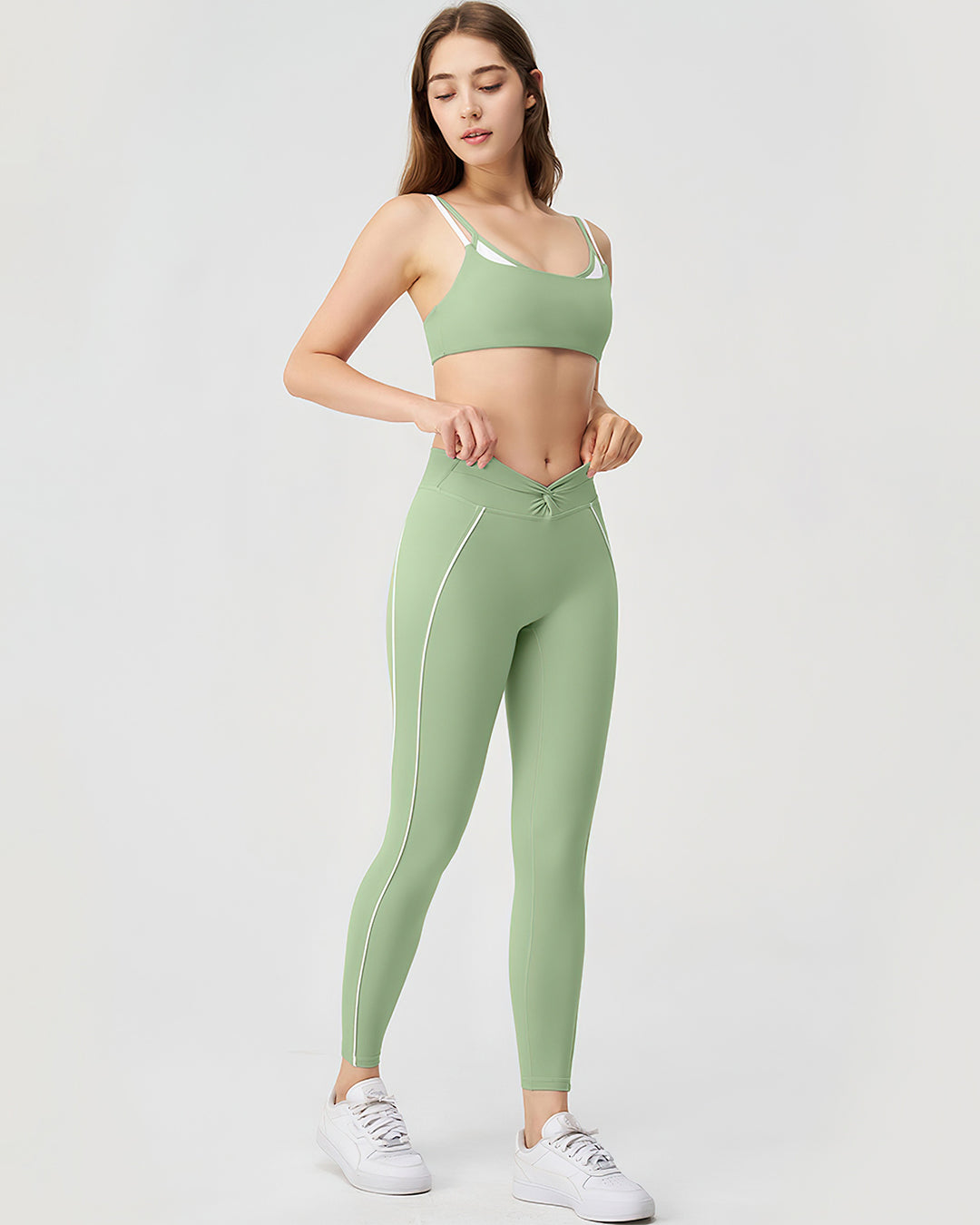 Xanthe Sports Bra - Green