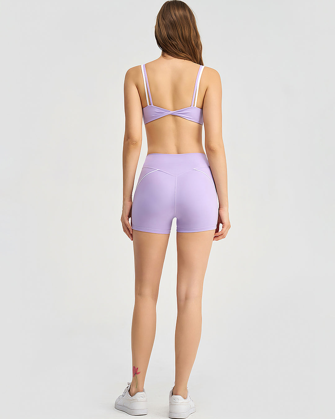 Xanthe Sports Bra - Purple