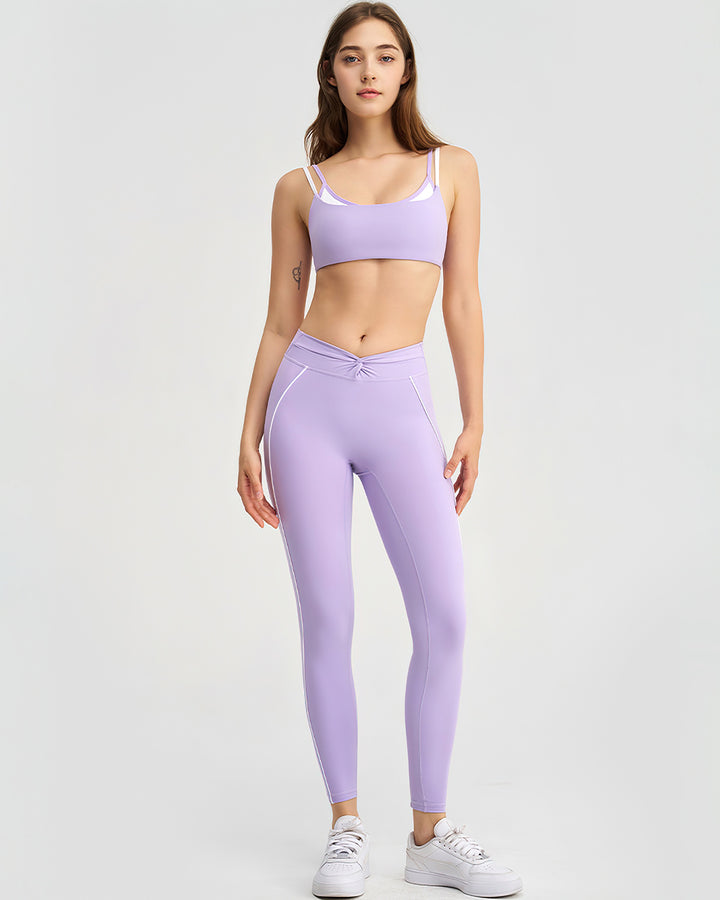 Xanthe Sports Bra - Purple
