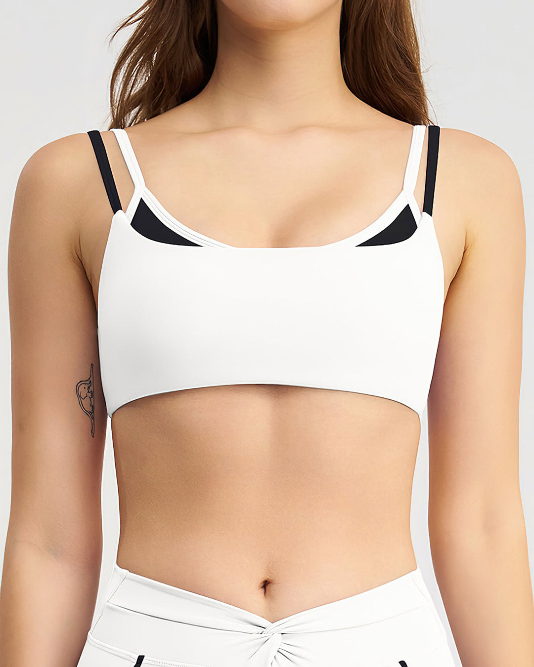 Xanthe Sports Bra - White