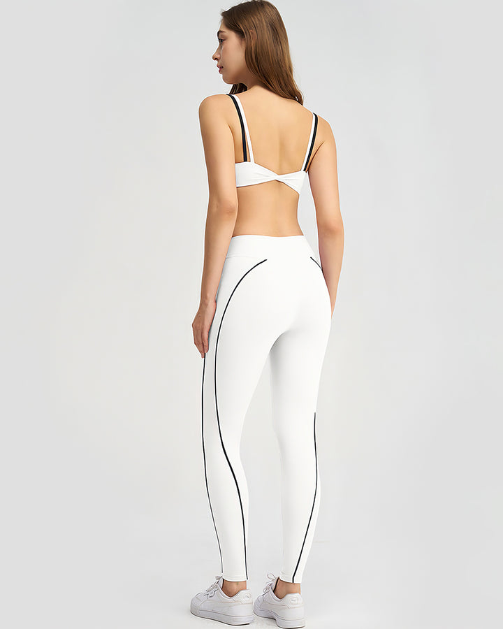 Xanthe Sports Bra - White