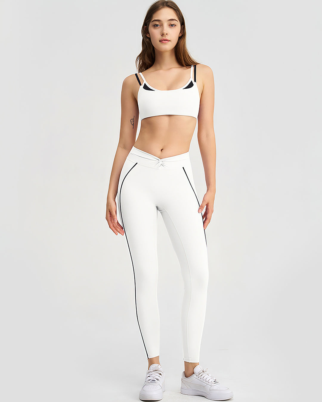 Xanthe Sports Bra - White