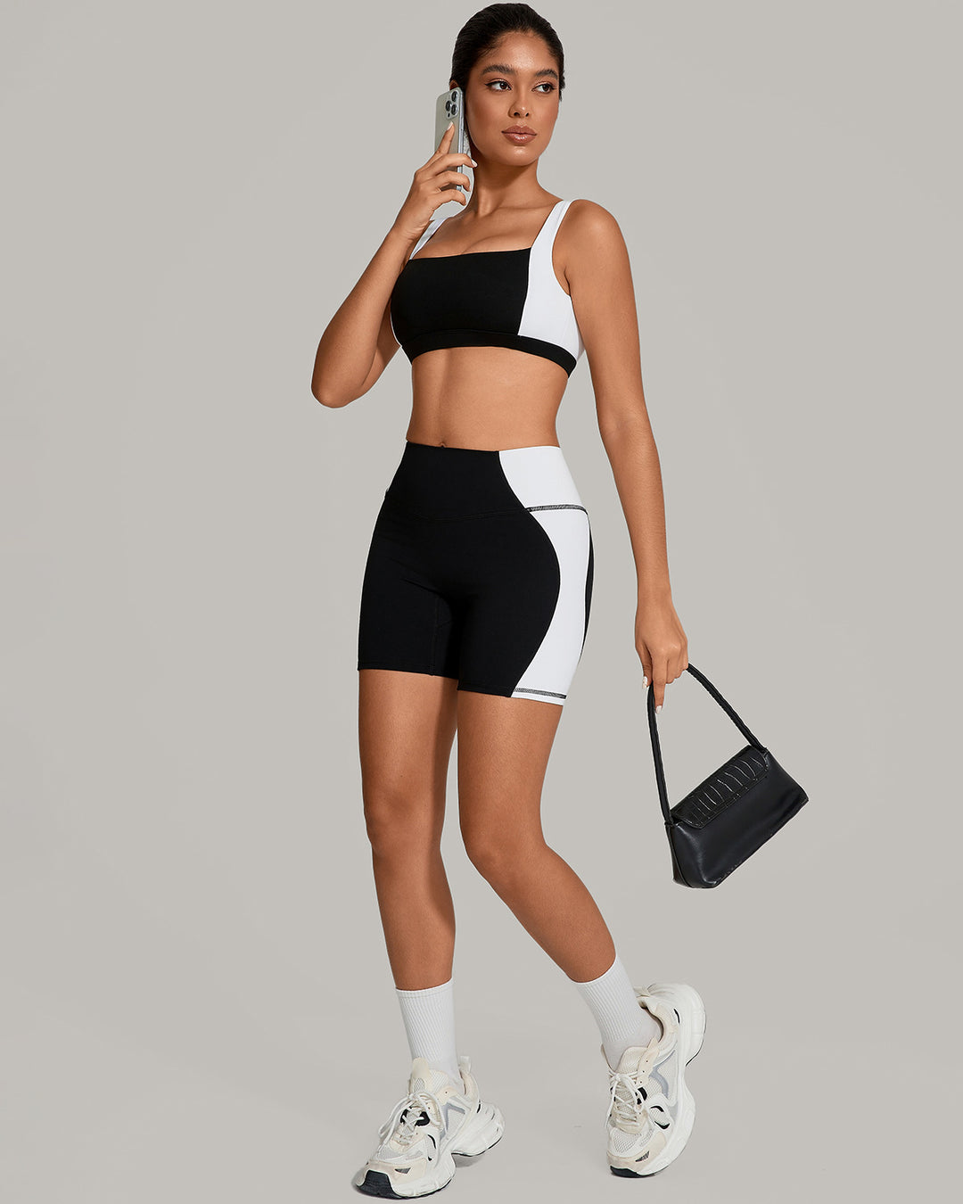 Xanthia Seamless Shorts - Black