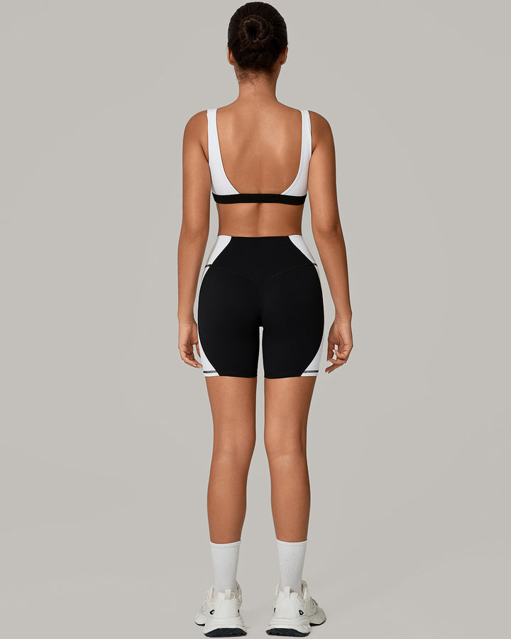 Xanthia Seamless Shorts - Black