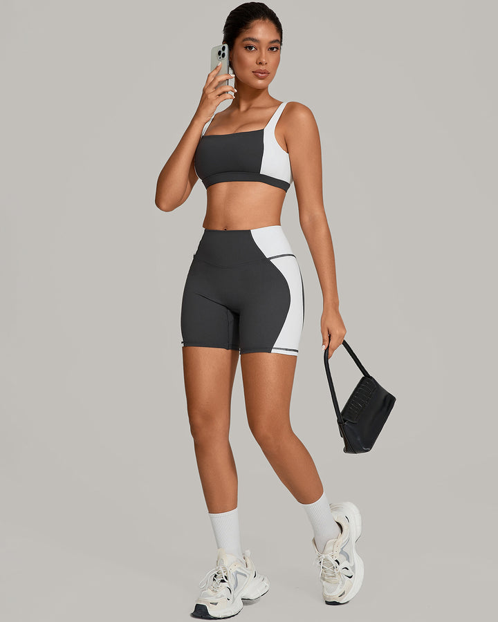Xanthia Seamless Shorts - Grey