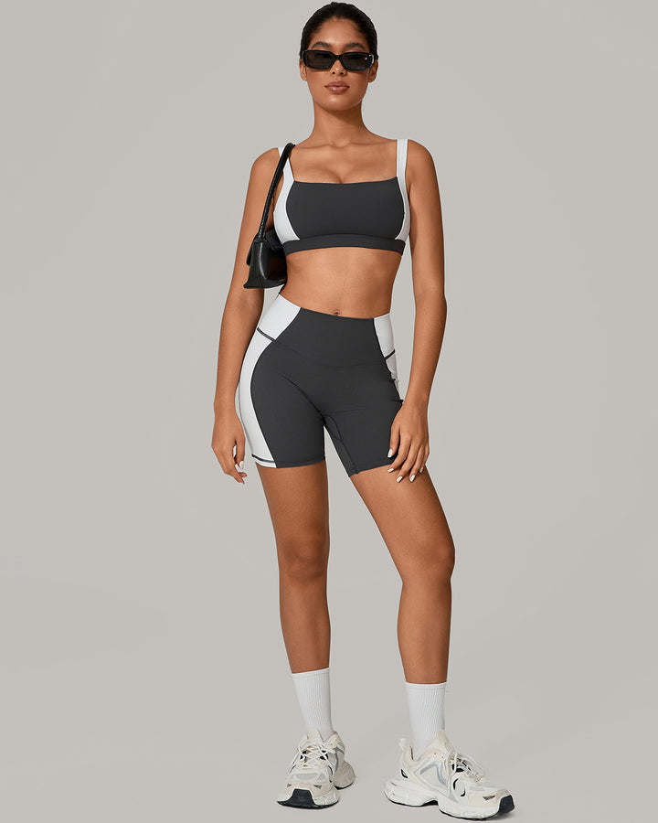 Xanthia Seamless Shorts - Grey