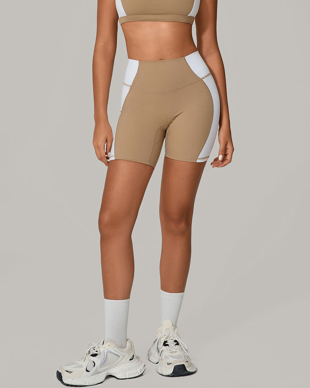Xanthia Seamless Shorts - Khaki