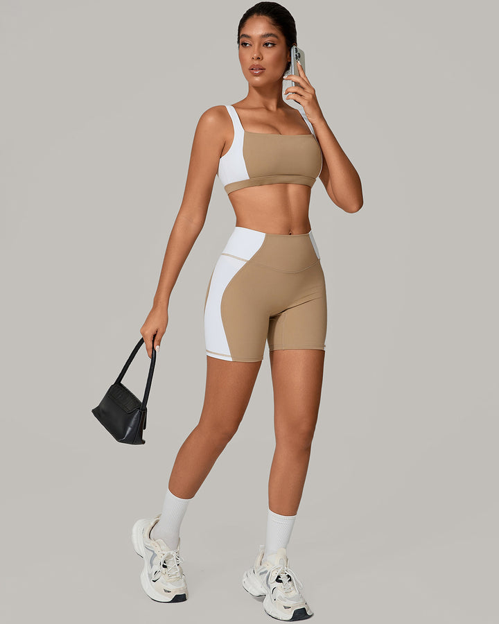 Xanthia Seamless Shorts - Khaki
