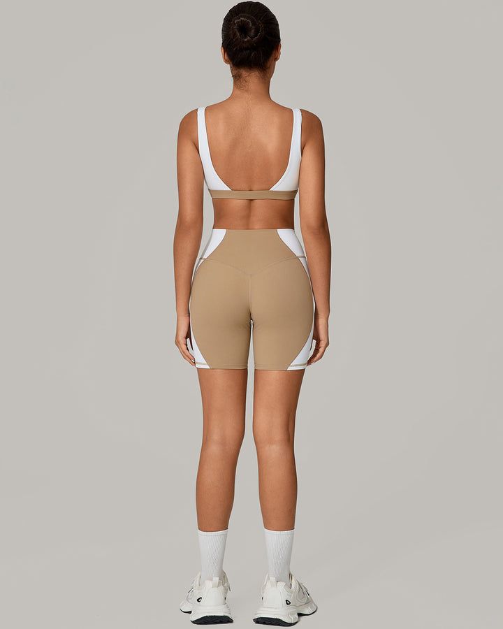 Xanthia Seamless Shorts - Khaki