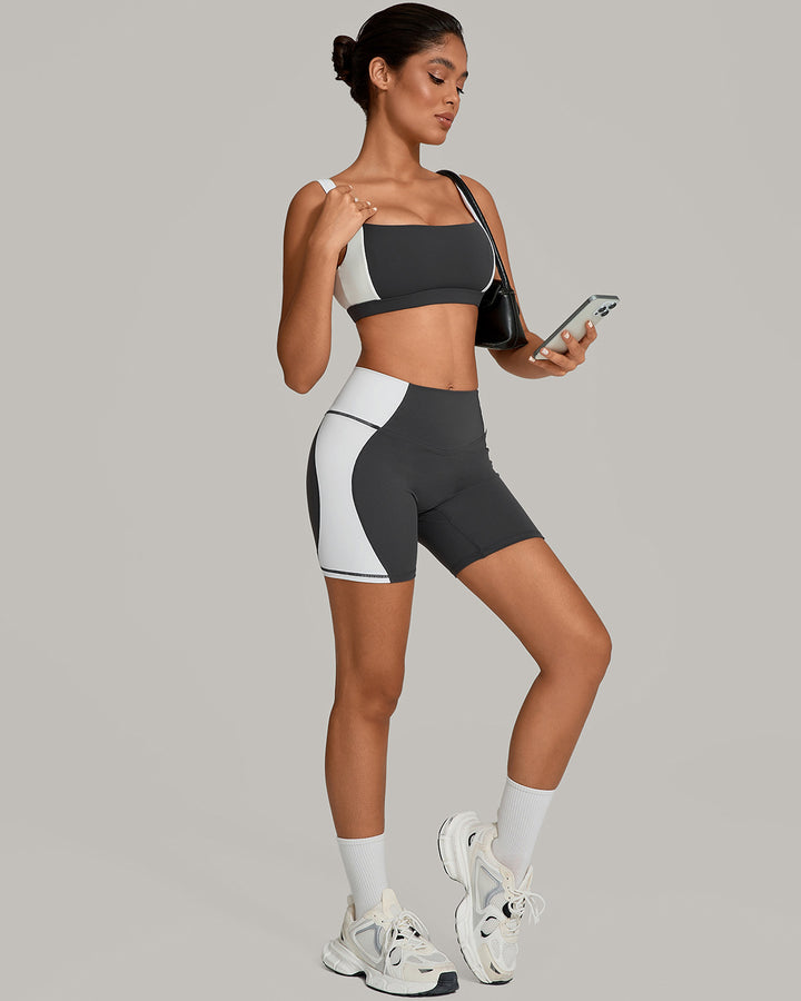 Xanthia Sports Bra - Grey