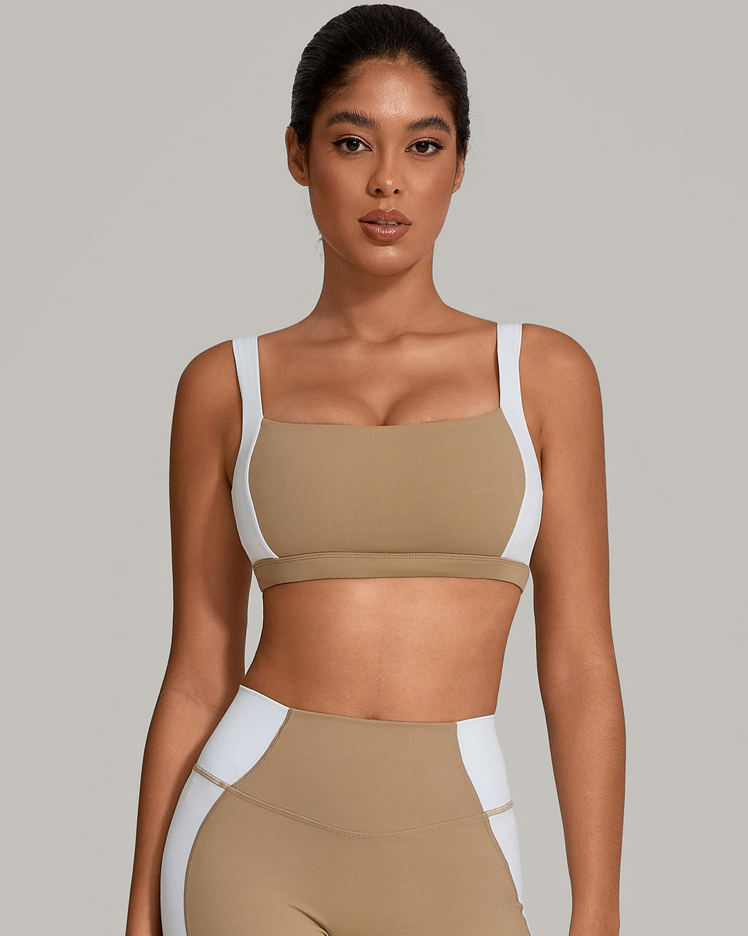 Xanthia Sports Bra - Khaki