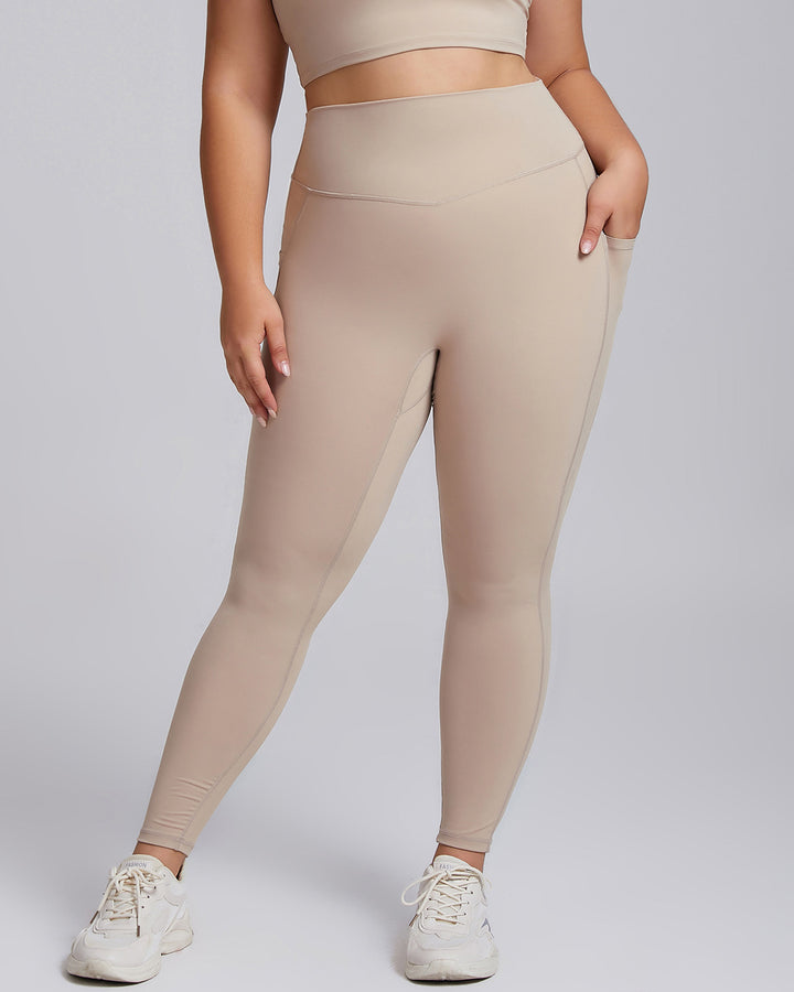 Xiomara Seamless Leggings - Beige