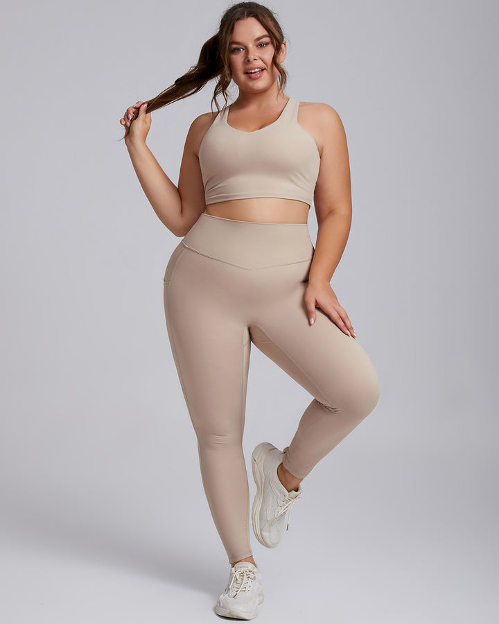 Xiomara Seamless Leggings - Beige