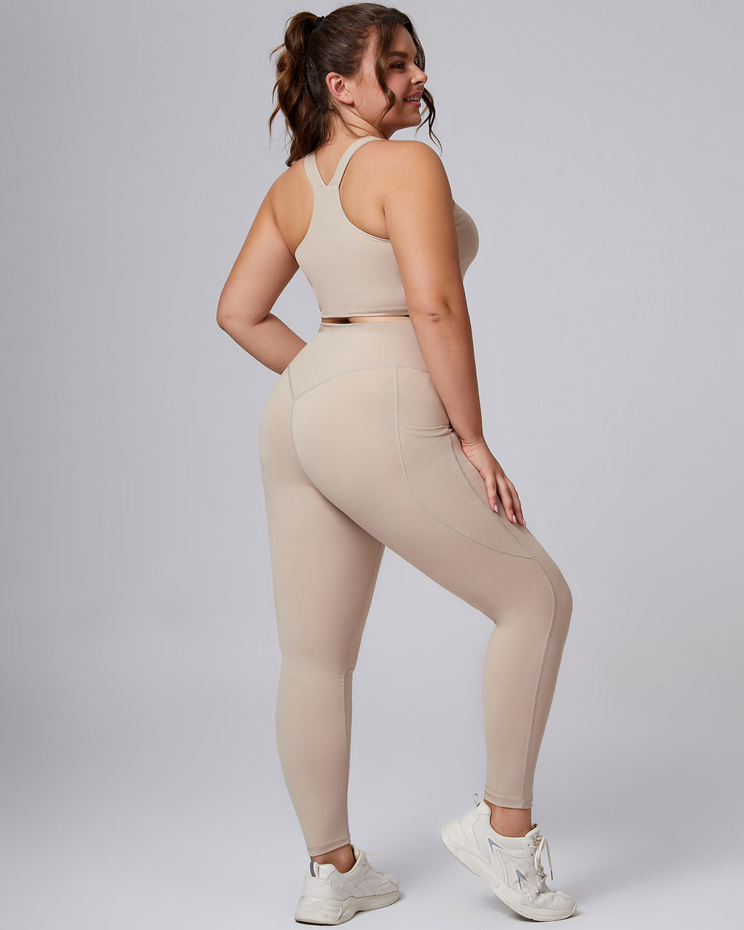 Xiomara Seamless Leggings - Beige