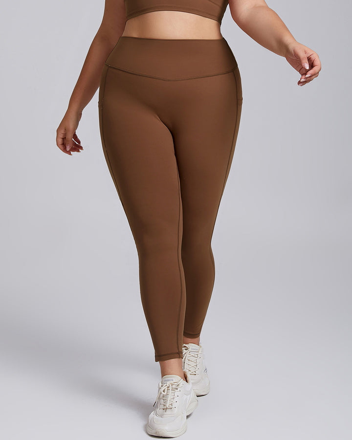 Xiomara Seamless Leggings - Brown