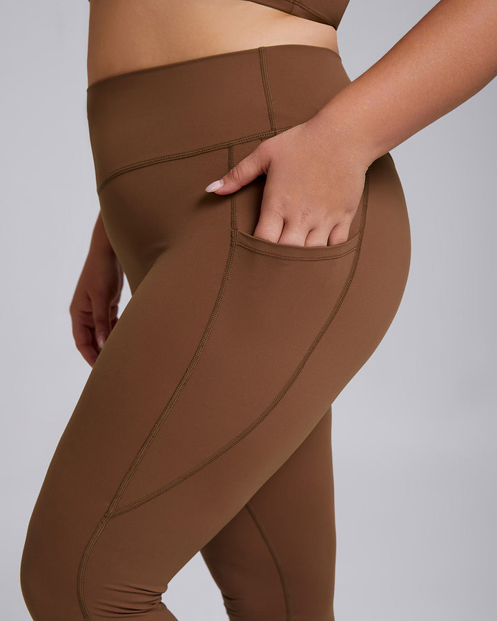 Xiomara Seamless Leggings - Brown