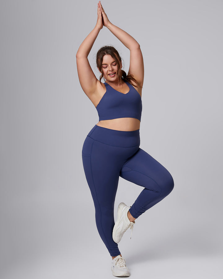 Xiomara Seamless Leggings - Navy