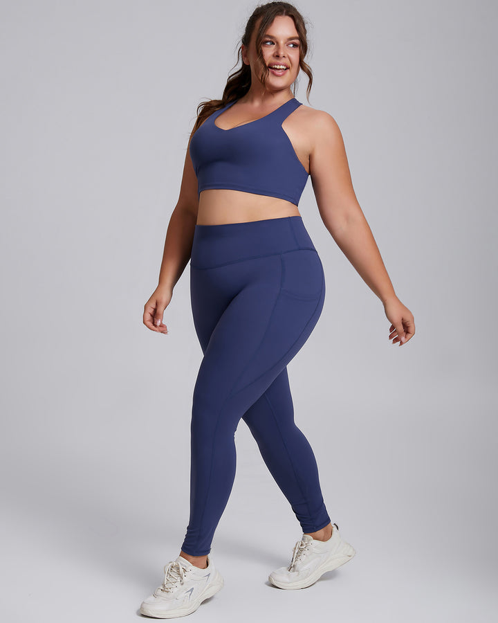 Xiomara Seamless Leggings - Navy