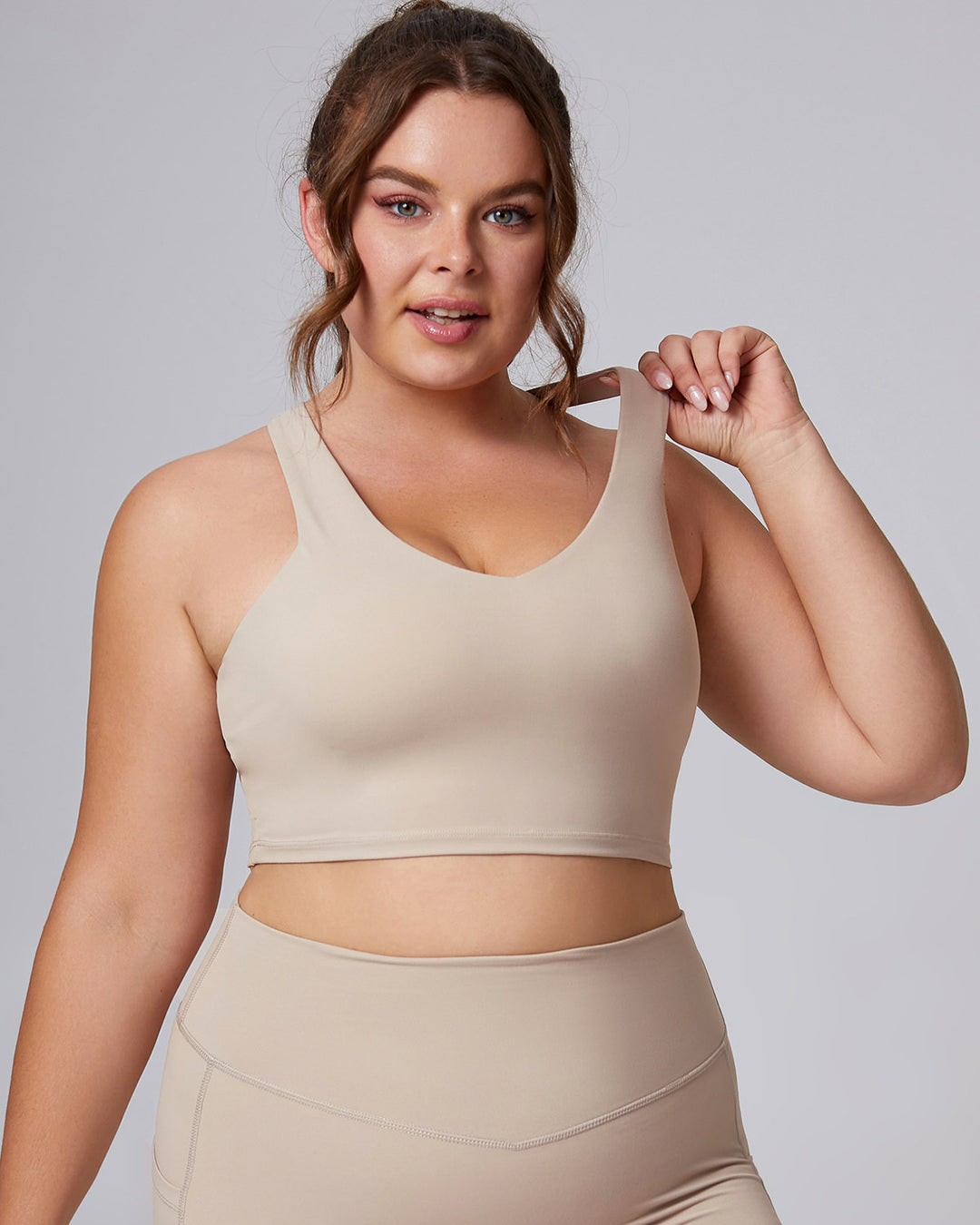Xiomara Sports Bra - Beige