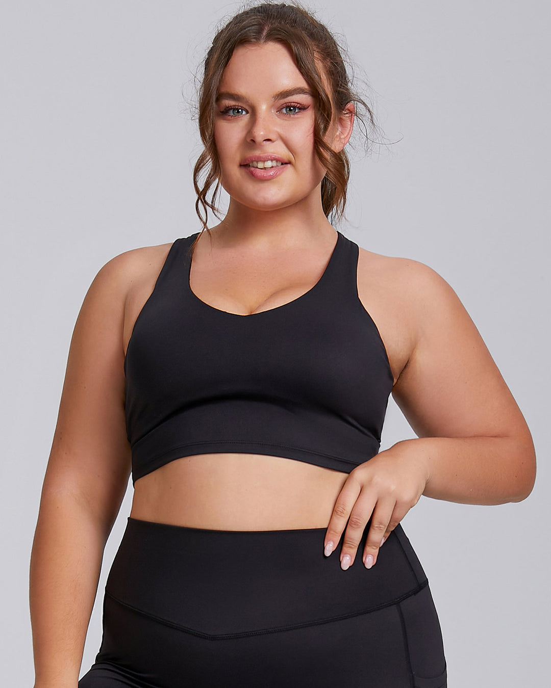 Xiomara Sports Bra - Black