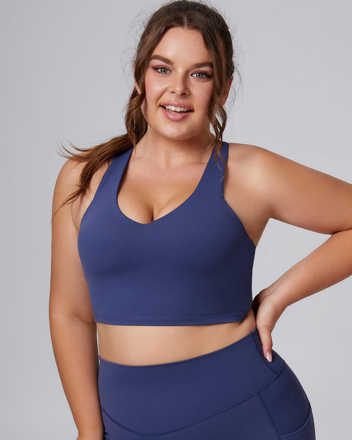 Xiomara Sports Bra - Navy