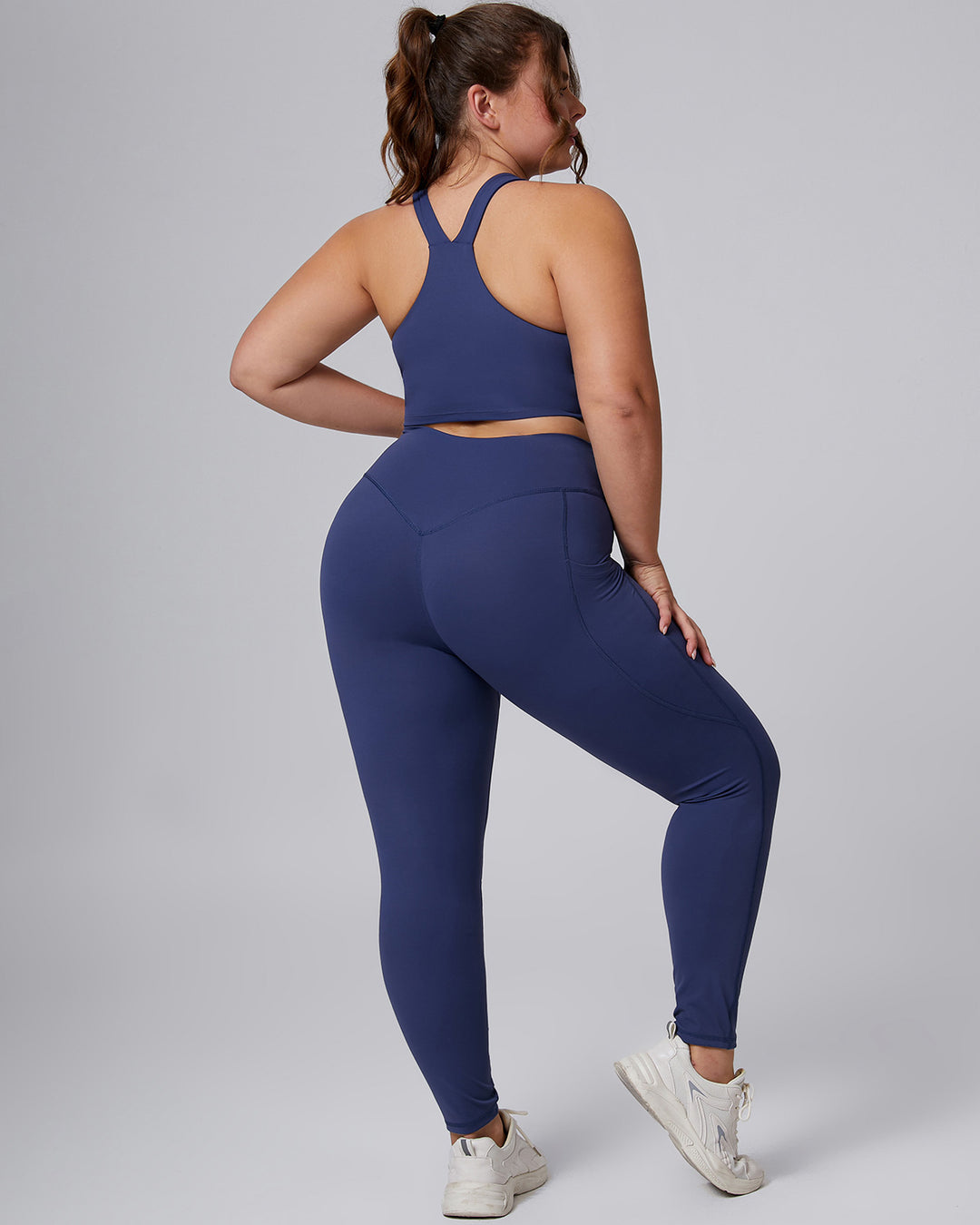 Xiomara Sports Bra - Navy