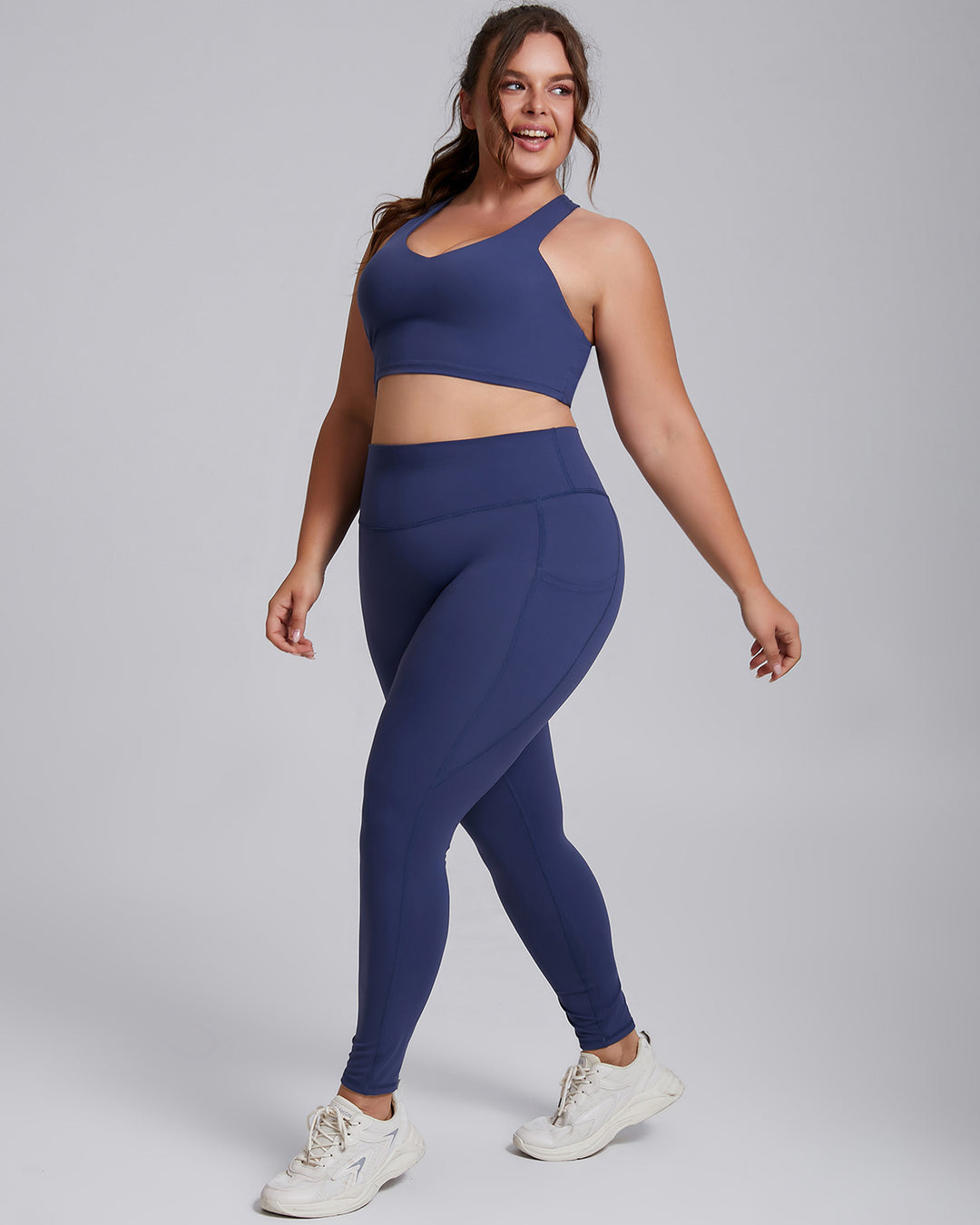 Xiomara Sports Bra - Navy