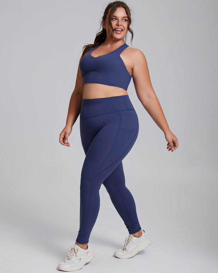 Xiomara Sports Bra - Navy