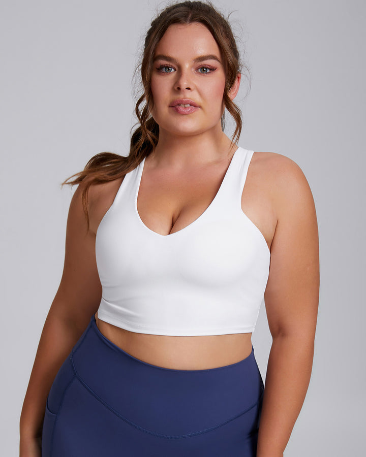 Xiomara Sports Bra - White