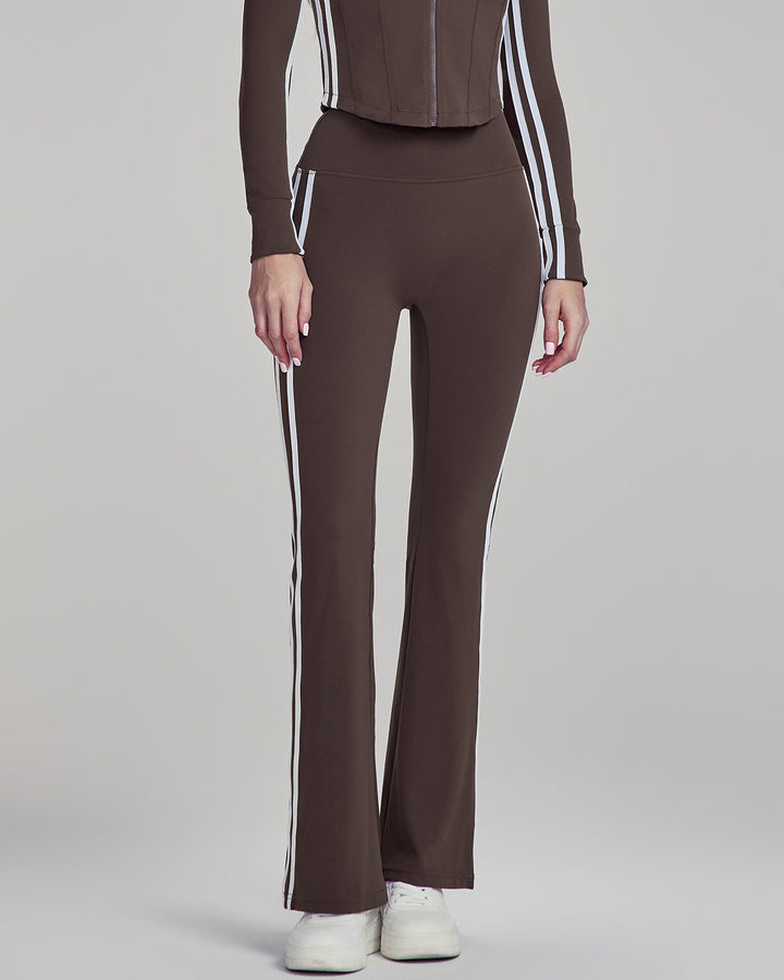 Xyla Flare Leggings - Brown