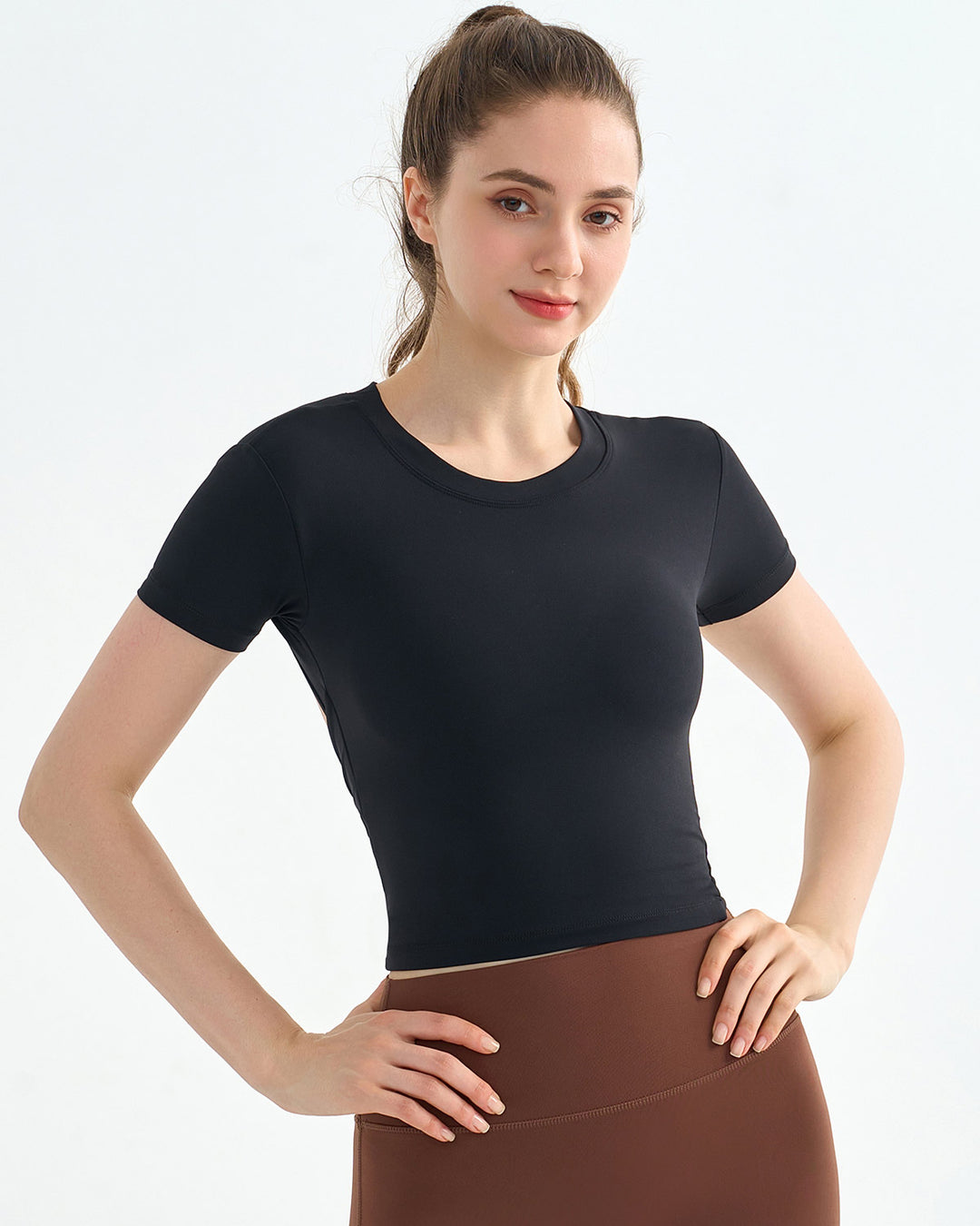 Yasmin Active Top - Black