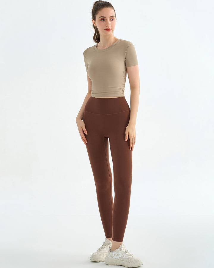 Yasmin Active Top - Khaki