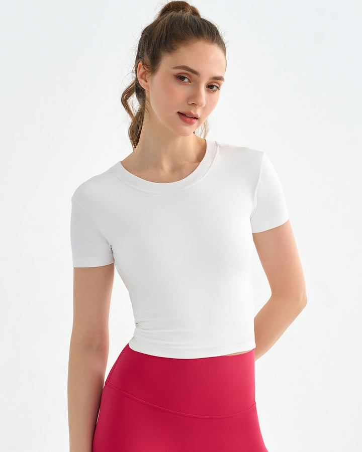 Yasmin Active Top - White