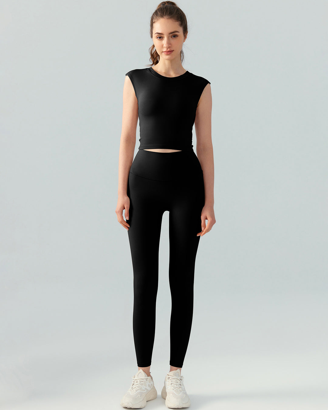 Yasmin Crop Top - Black