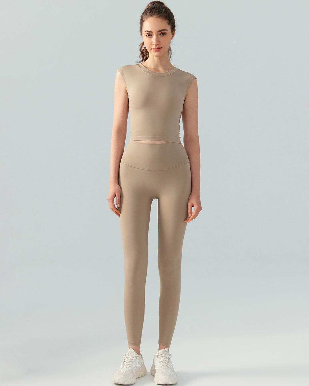 Yasmin Crop Top - Khaki