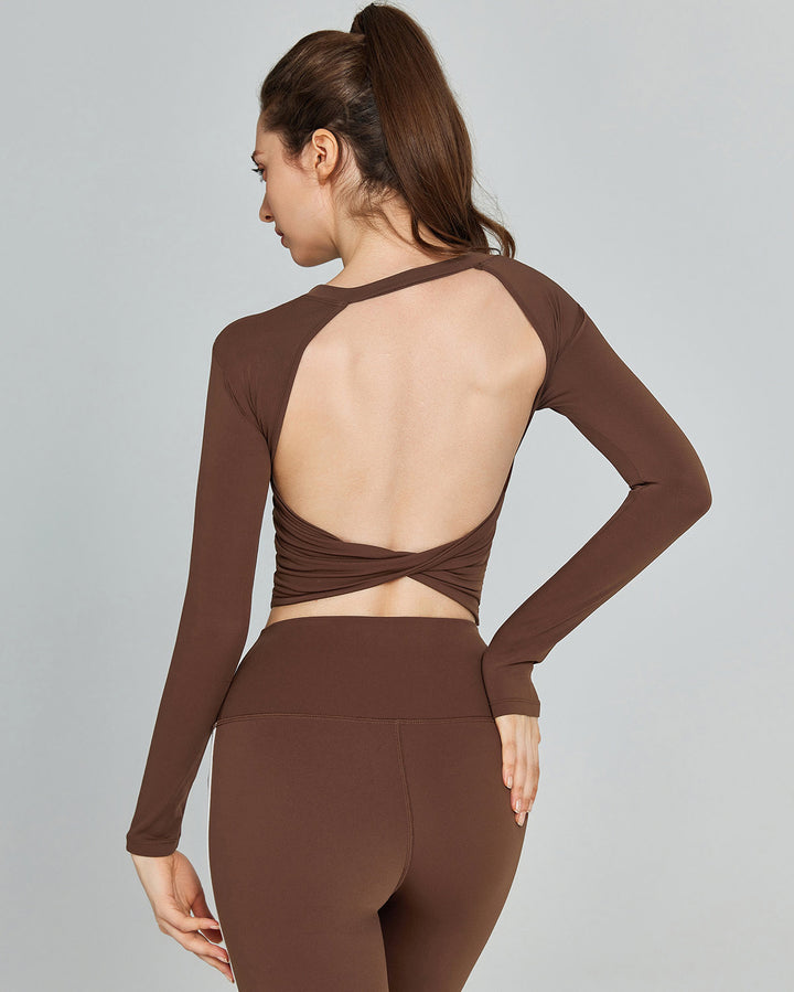 Yasmin Long Sleeve - Brown