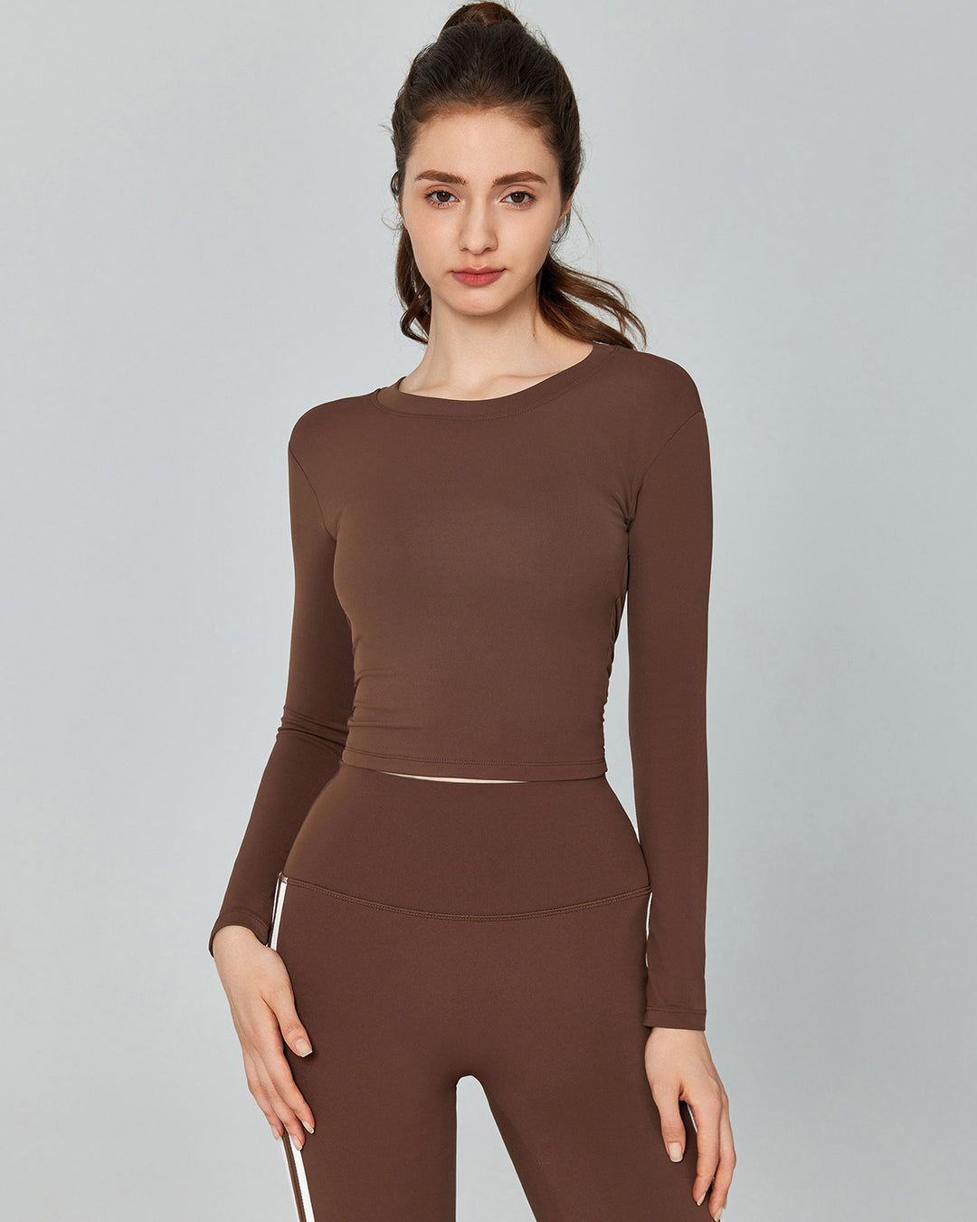 Yasmin Long Sleeve - Brown