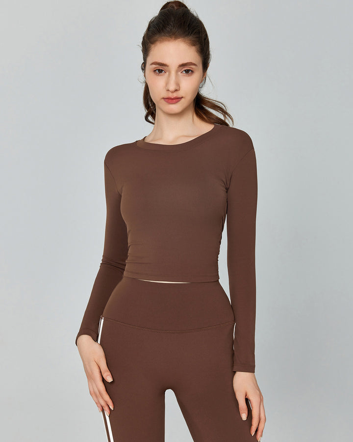 Yasmin Long Sleeve - Brown