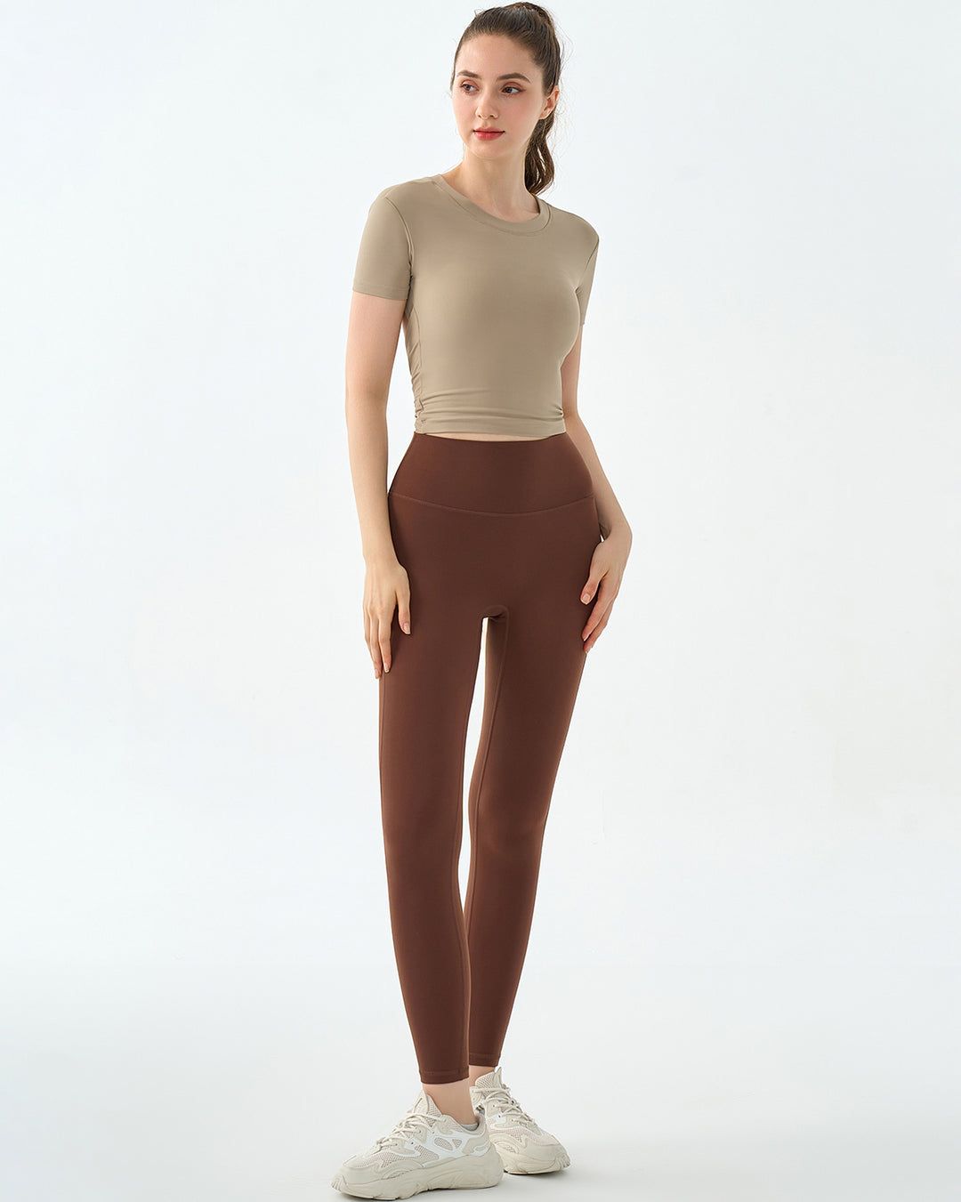 Yasmin Seamless Leggings - Brown