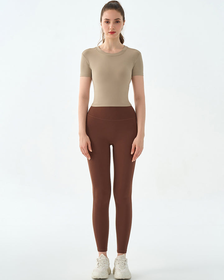 Yasmin Seamless Leggings - Brown