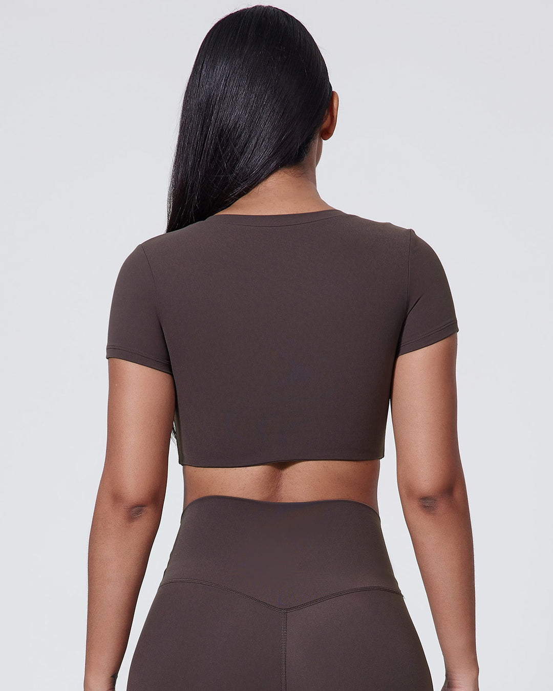 Yvaine Crop Top - Brown