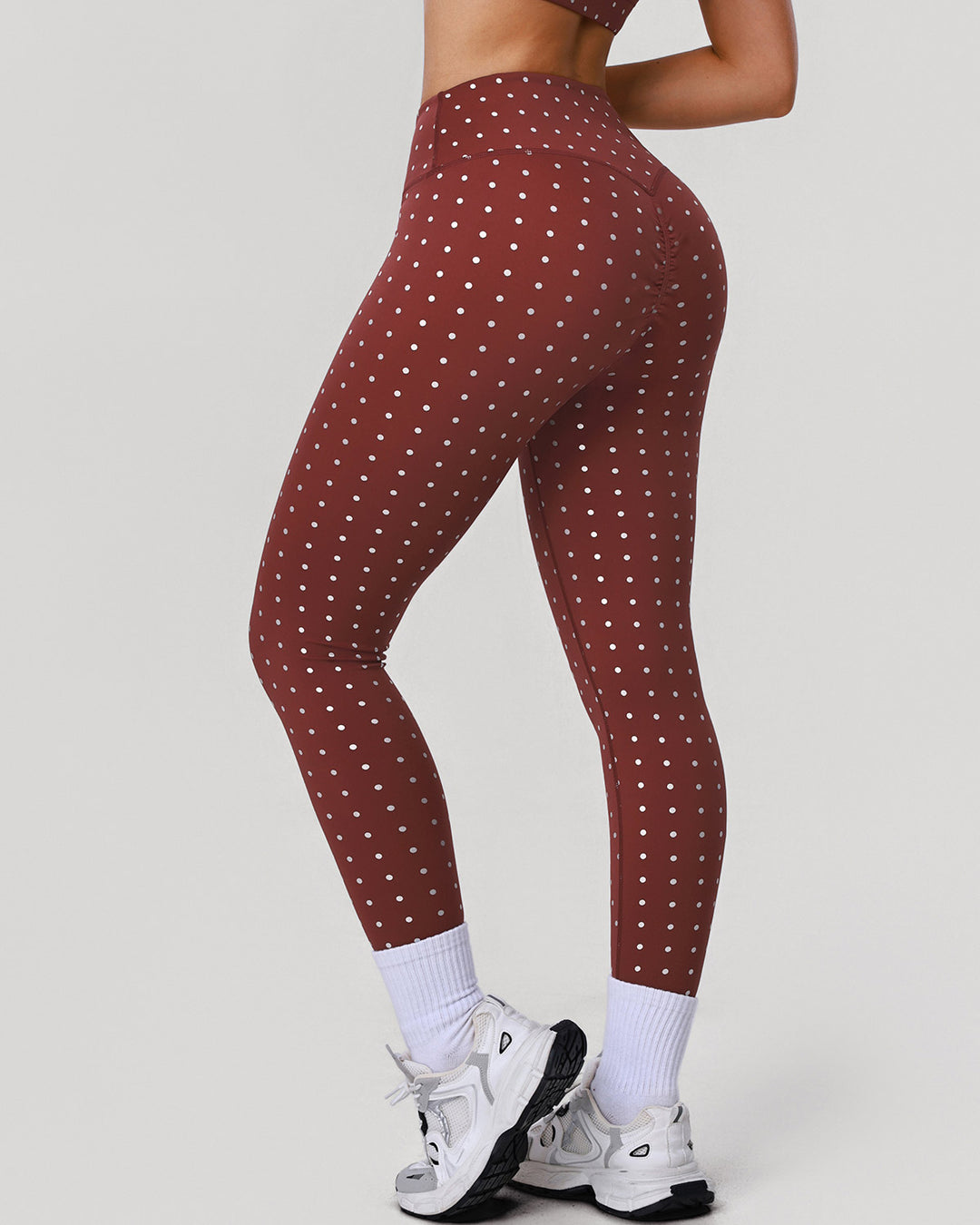 Zafira Seamless Leggings - Brown
