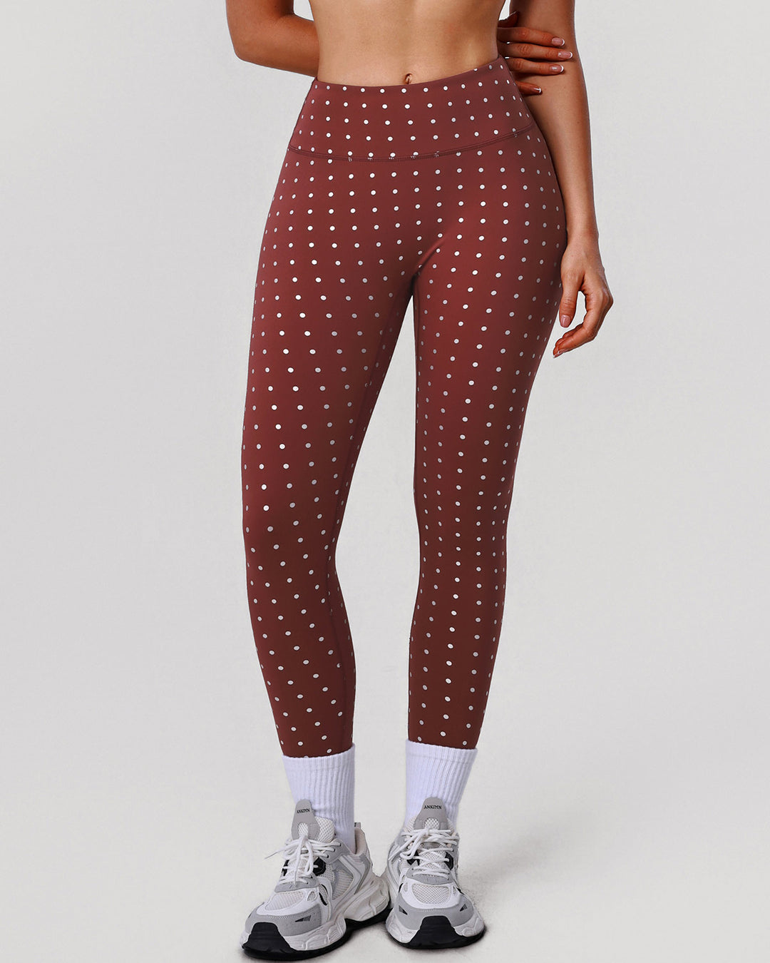 Zafira Seamless Leggings - Brown
