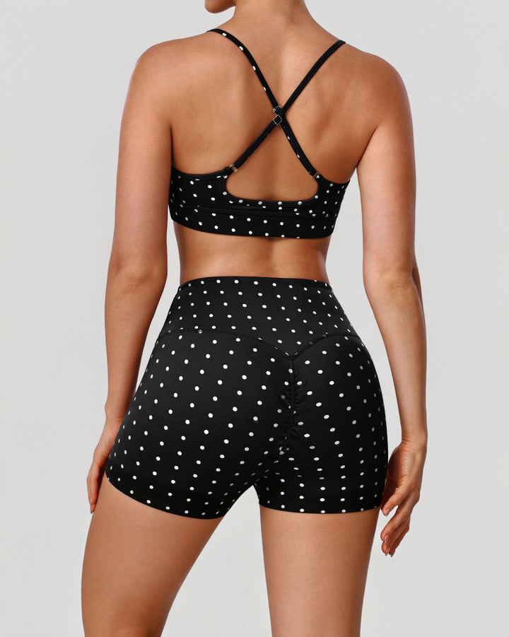 Zafira Seamless Shorts - Black