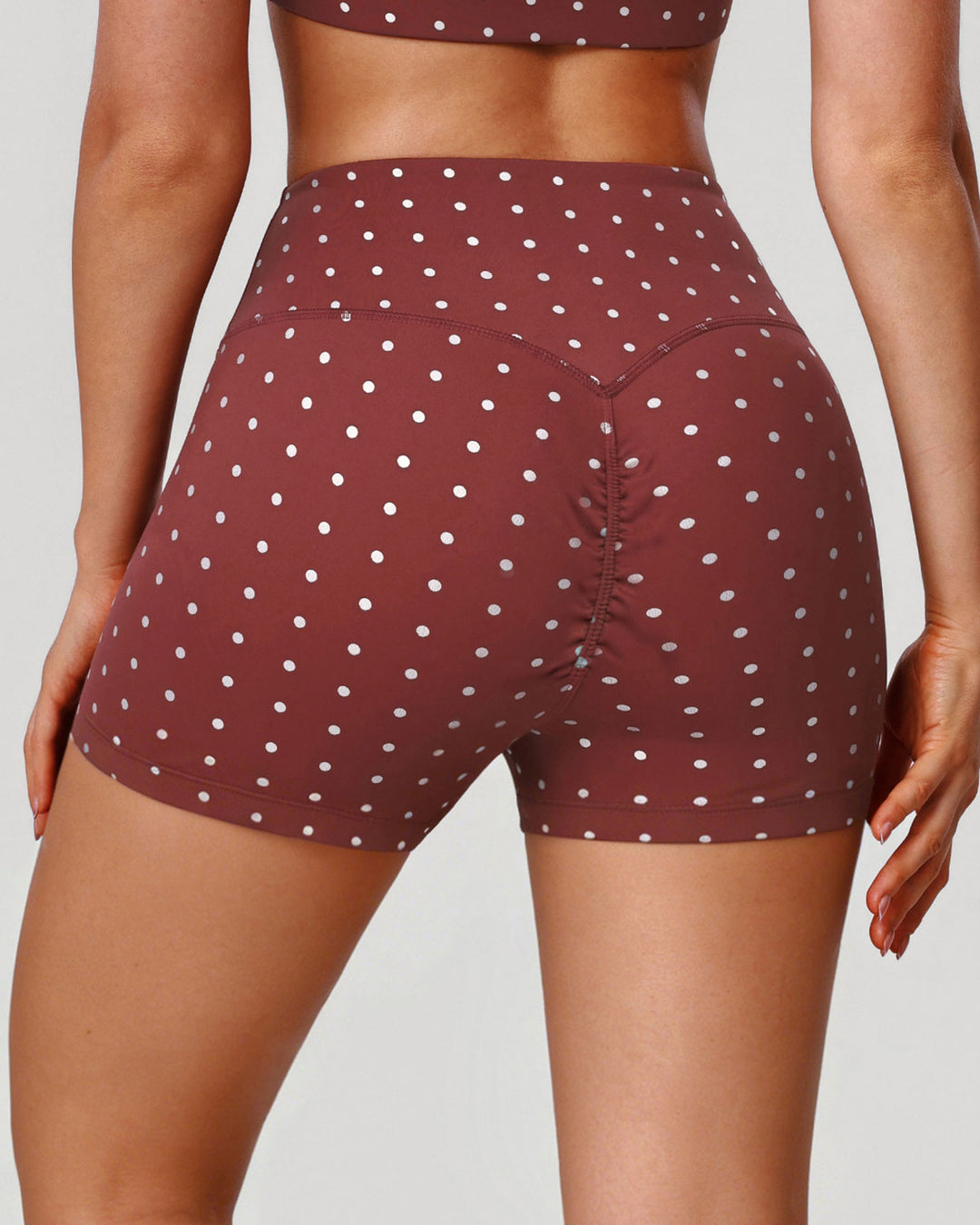 Zafira Seamless Shorts - Brown