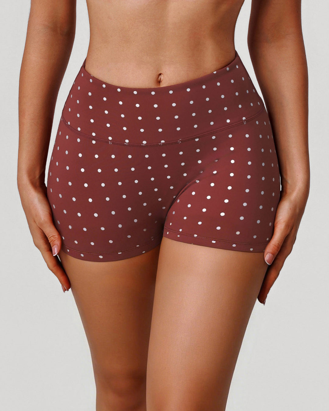 Zafira Seamless Shorts - Brown