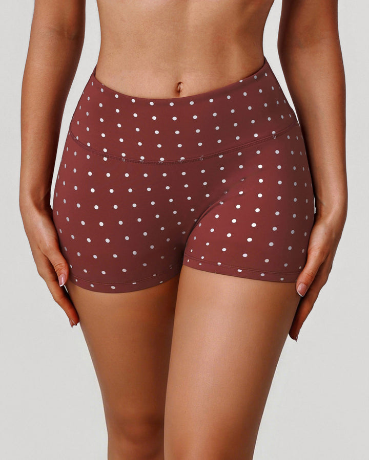 Zafira Seamless Shorts - Brown