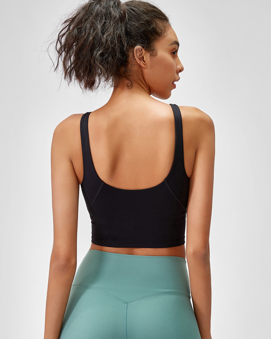 Zelda Crop Top - Black